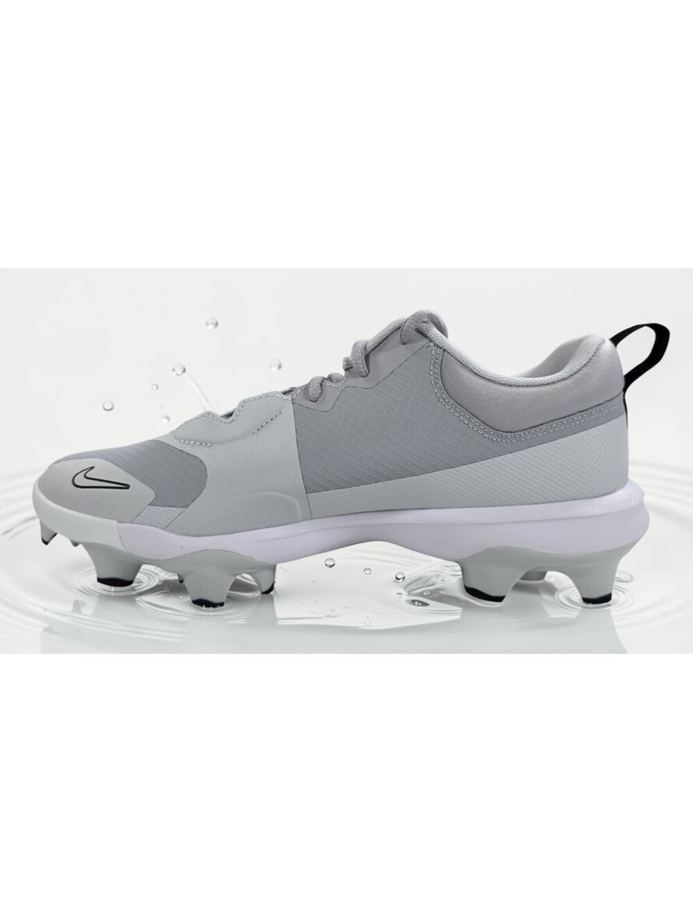 Nike Force Trout 9 Pro MCS Men's 9 Baseball Cleats Grey FZ0915-002 NWOT No Box - Picture 8 of 15
